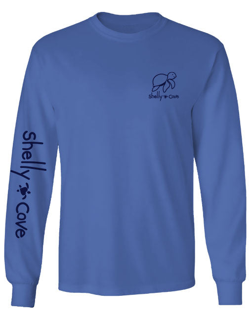 ISLAND TIME TURTLE, ADULT LS (COMFORT COLORS)