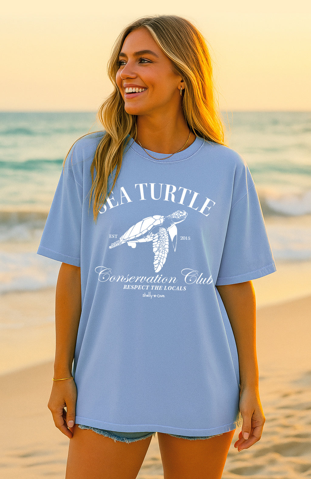SEA TURTLE CONSERVATION CLUB COMFORT COLORS TEE