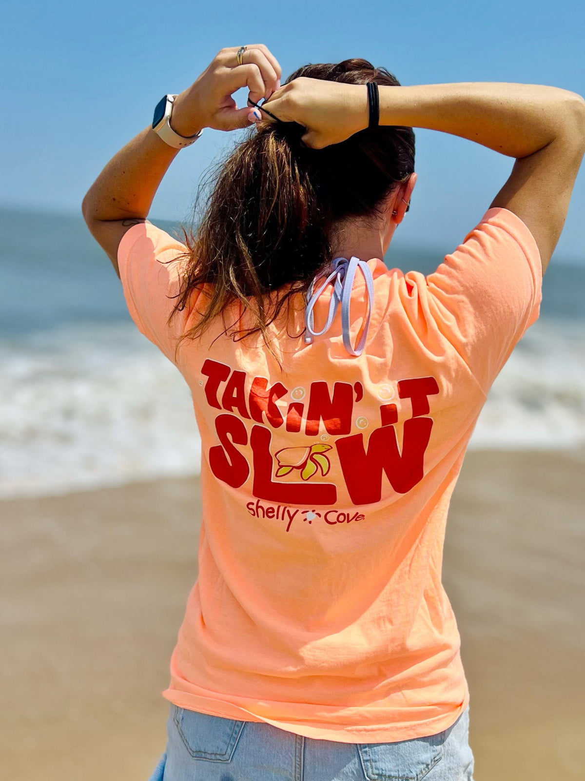 TAKIN IT SLOW TURTLE COMFORT COLORS TEE