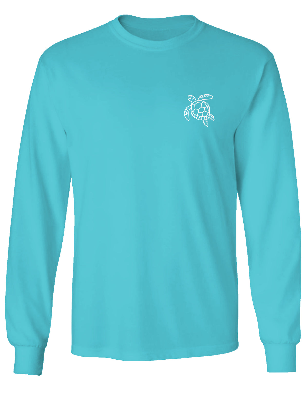 LEATHERBACK SEA TURTLE, ADULT LS COMFORT COLORS TEE
