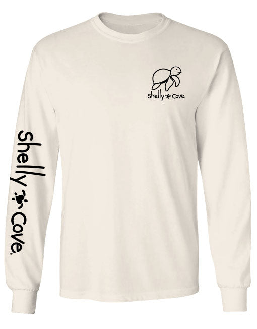 MARYLAND TURTLES, ADULT LS COMFORT COLORS TEE (PRINTED TO ORDER)