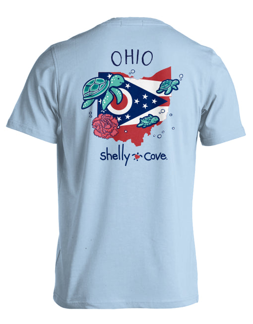 OHIO TURTLES COMFORT COLORS TEE (PRINTED TO ORDER)