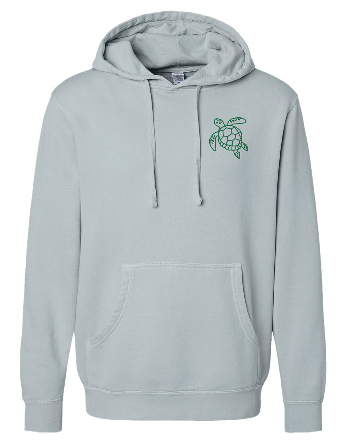 SHELLY COVE OLIVE RIDLEY SEA TURTLE, ADULT HOODIE