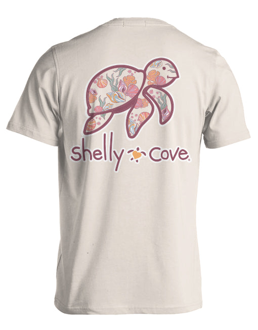 PASTEL REEF TURTLE COMFORT COLORS TEE (PRE-ORDER, SHIPS IN 2 WEEKS)