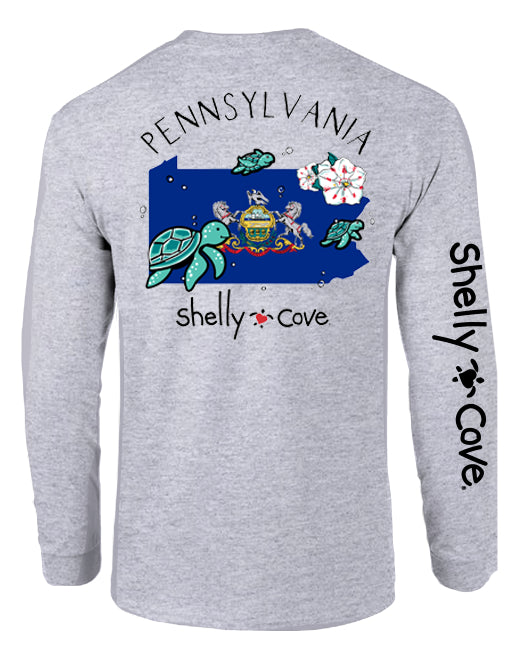 PENNSYLVANIA TURTLES, ADULT LS (PRINTED TO ORDER)