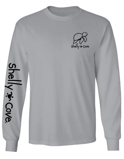 PENNSYLVANIA TURTLES, ADULT LS COMFORT COLORS TEE (PRINTED TO ORDER)