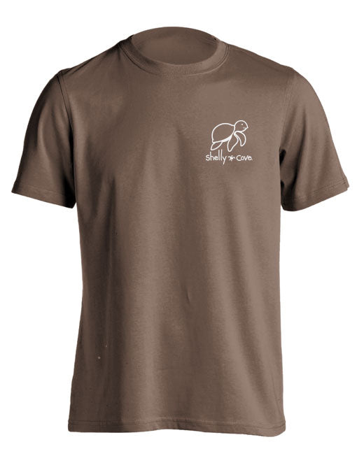 PUMPKIN PATTERN TURTLE COMFORT COLORS TEE