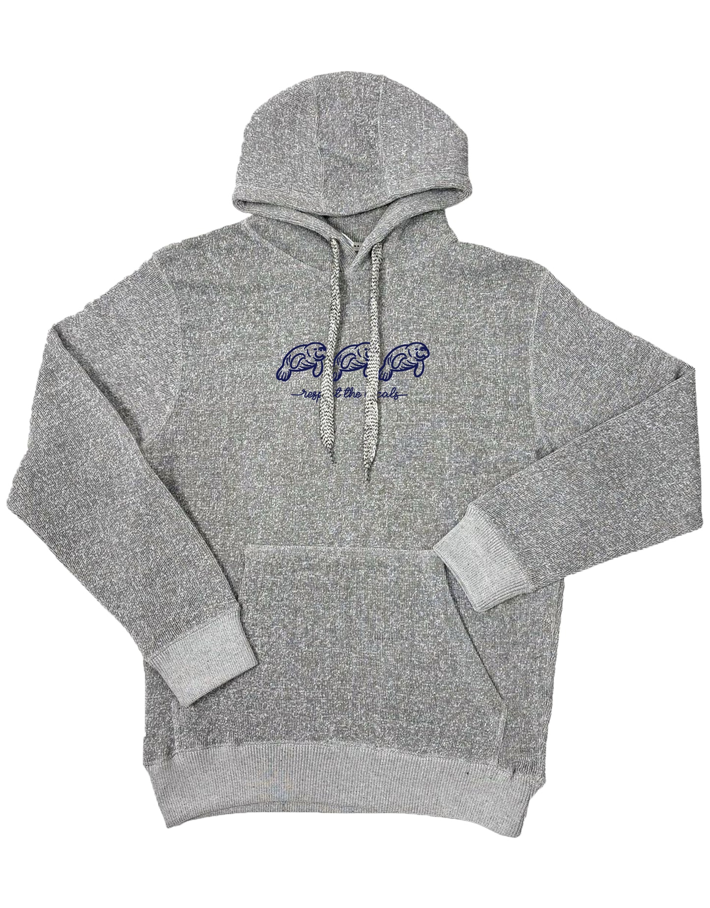 RESPECT THE LOCALS MANATEE, NANTUCKET HOODIE