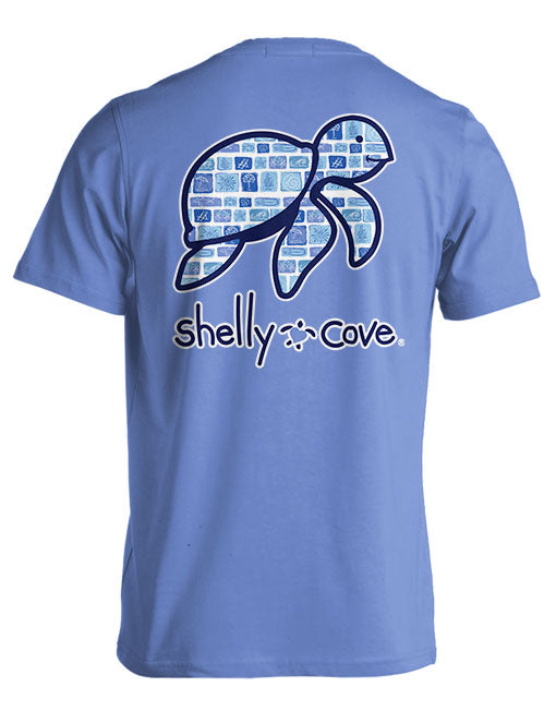 SAND TILE TURTLE COMFORT COLORS TEE