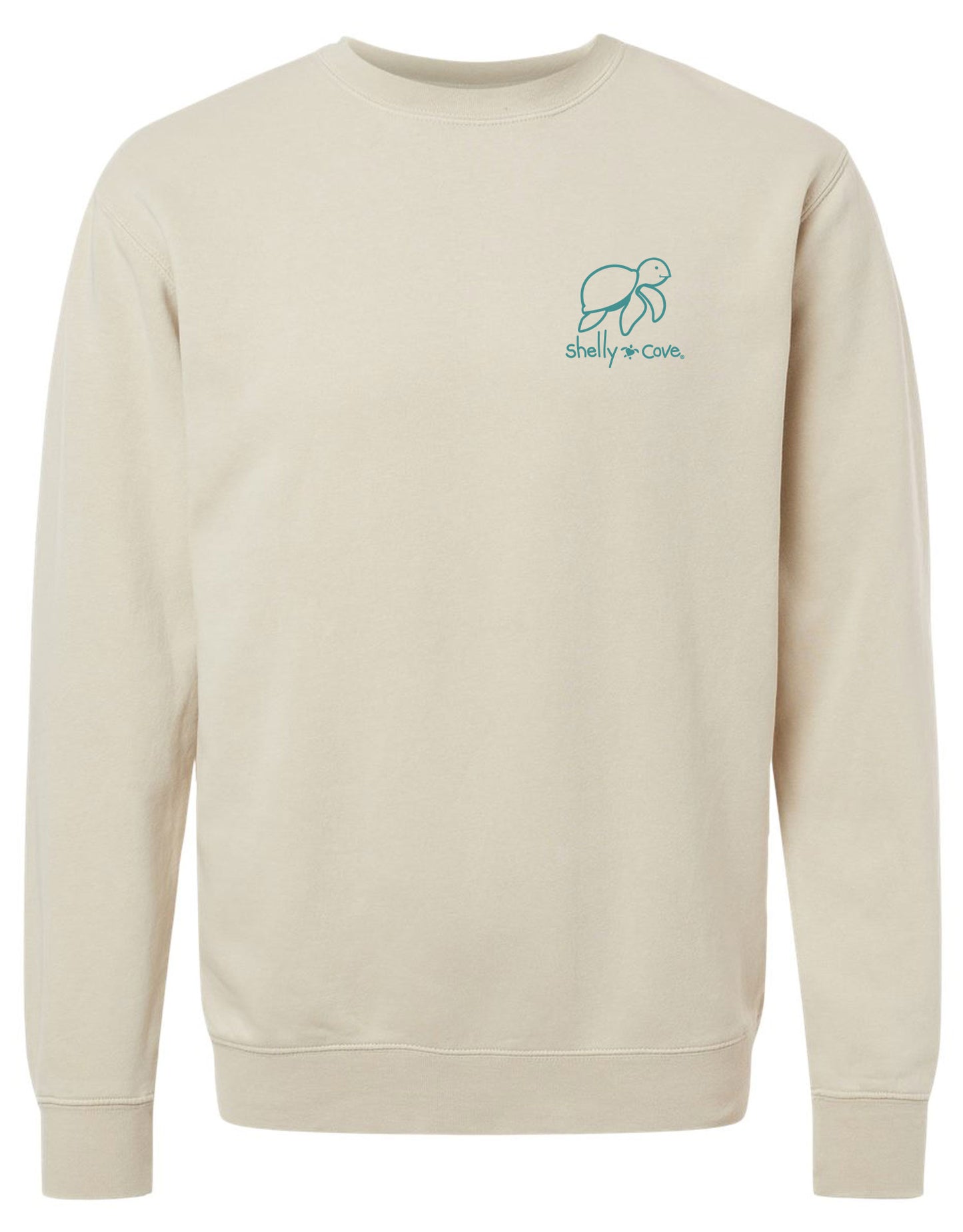 SHELLY COVE SIDE BY SIDE TURTLES, ADULT SWEATSHIRT