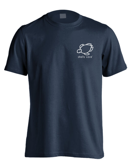 STARFISH PATTERN TURTLE COMFORT COLORS TEE (PRINTED TO ORDER)
