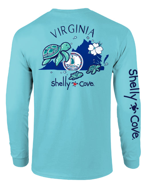 VIRGINIA TURTLES, ADULT LS (PRINTED TO ORDER)