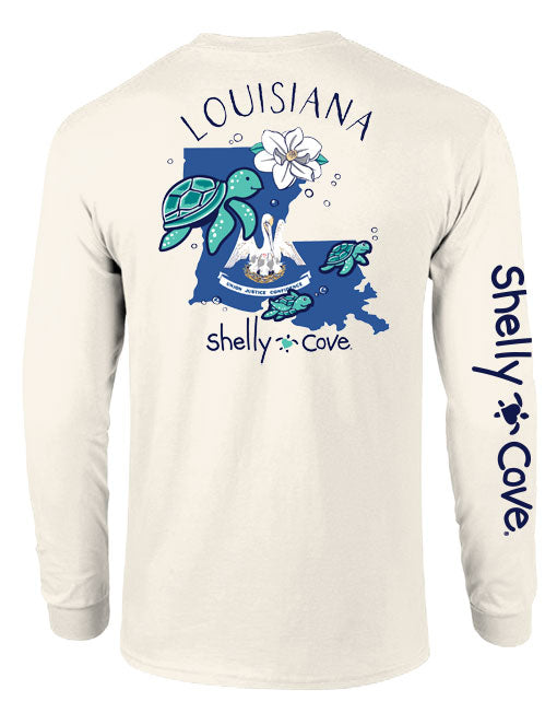 LOUISIANA TURTLE, ADULT LS (PRINTED TO ORDER)