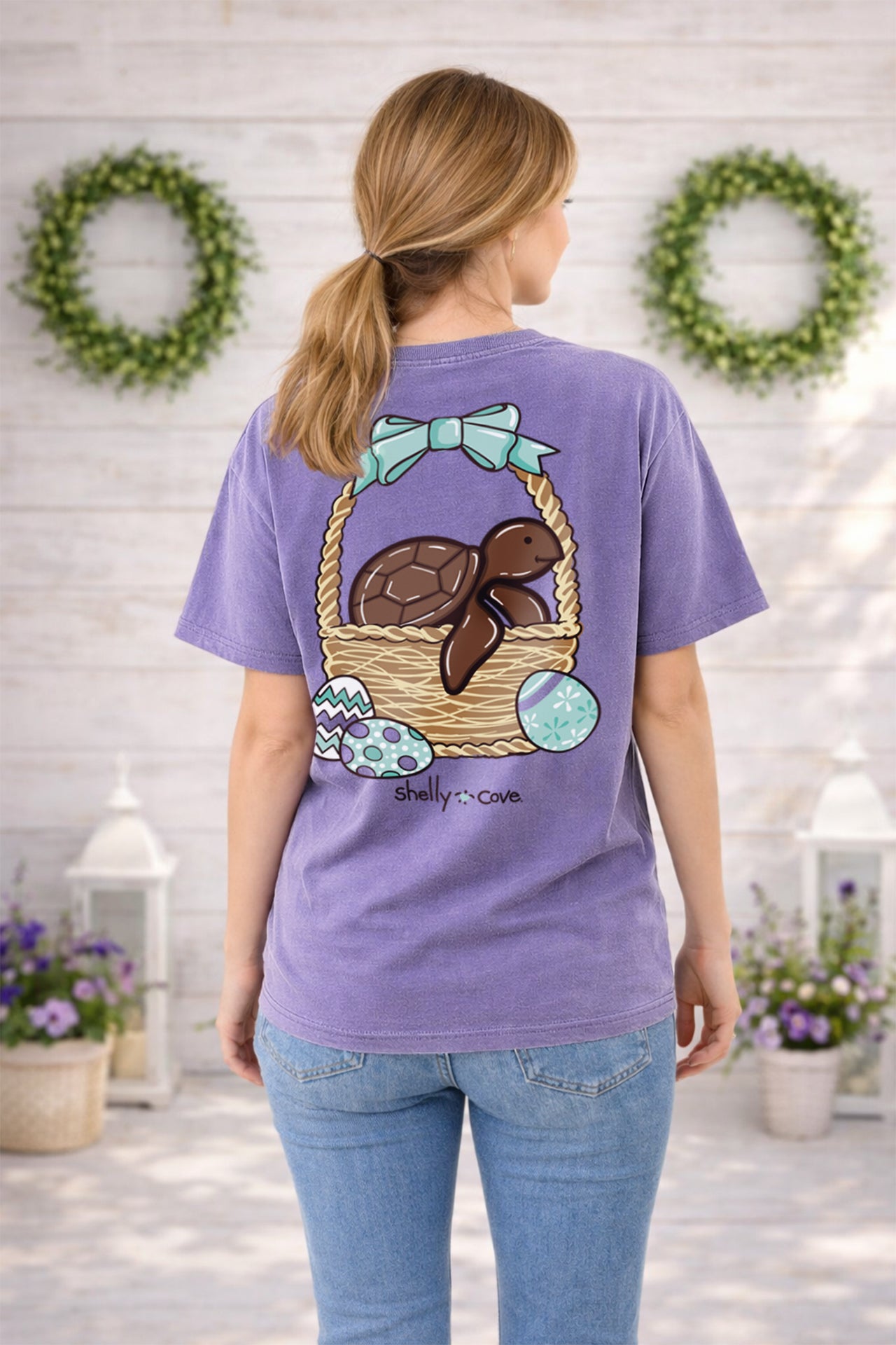 SHELLY COVE CHOCOLATE EASTER TURTLE COMFORT COLORS