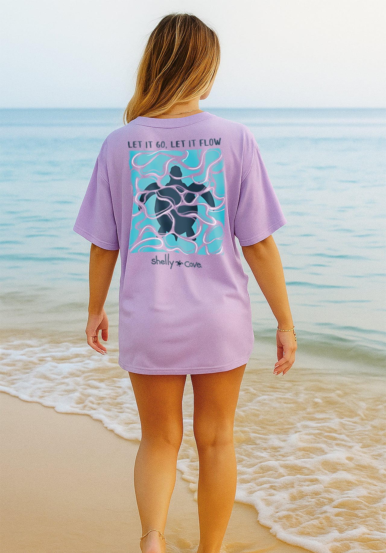 WATER TURTLE COMFORT COLORS TEE