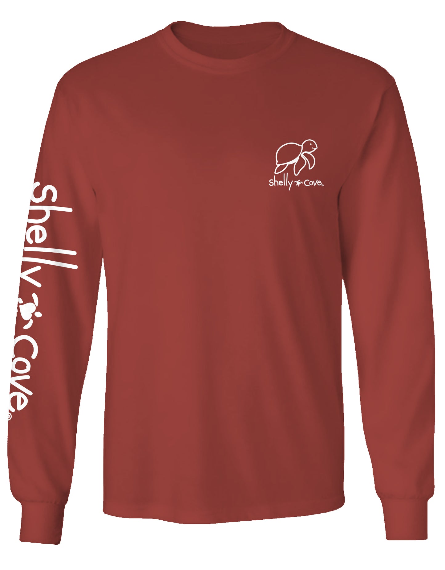 FALL PATTERN TURTLE, ADULT LS COMFORT COLORS TEE