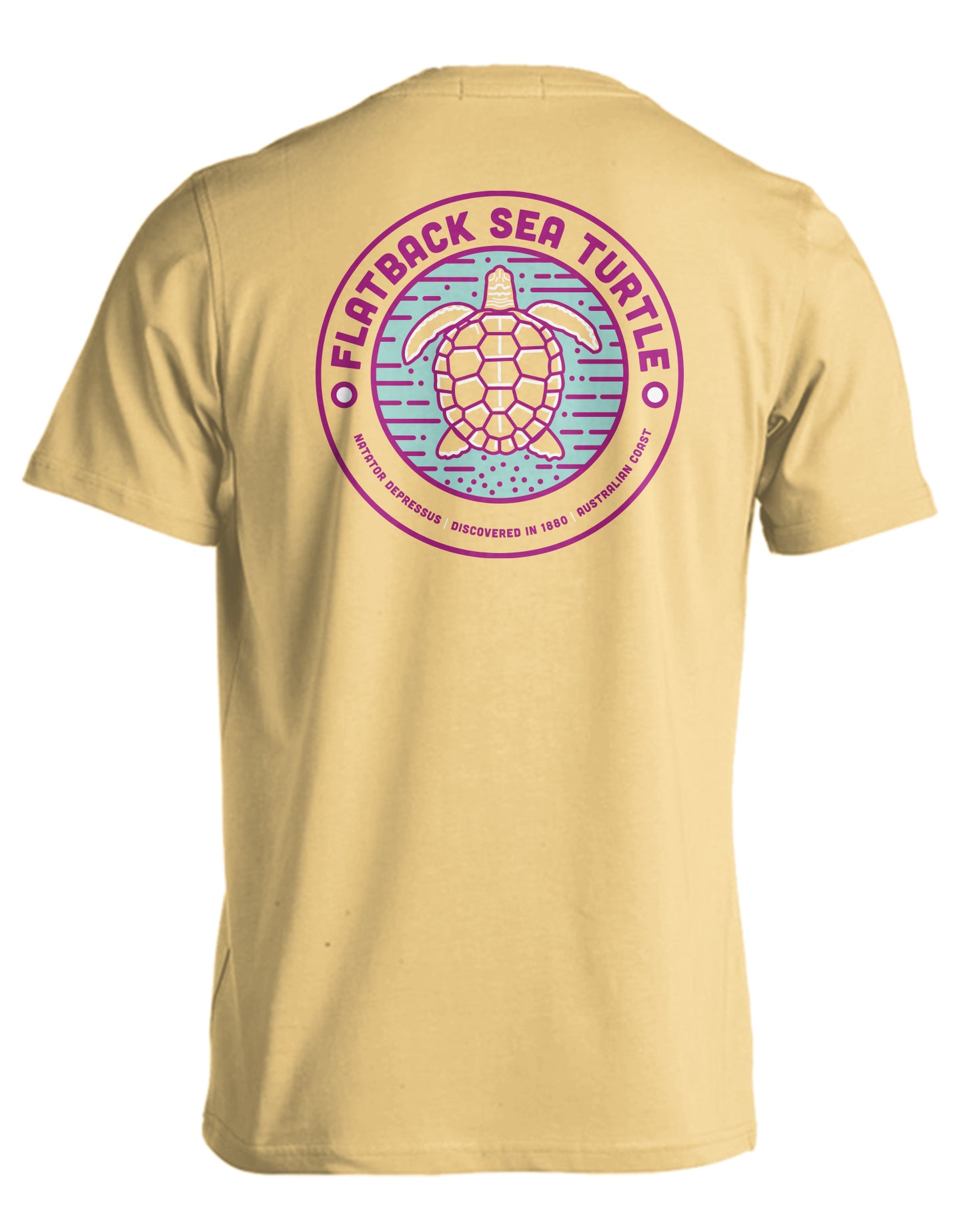 FLATBACK SEA TURTLE COMFORT COLORS TEE