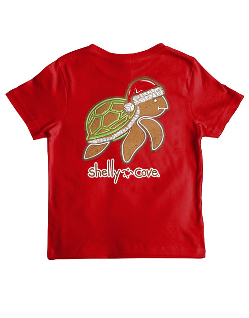 GINGERBREAD TURTLE, YOUTH SS (PRINTED TO ORDER)