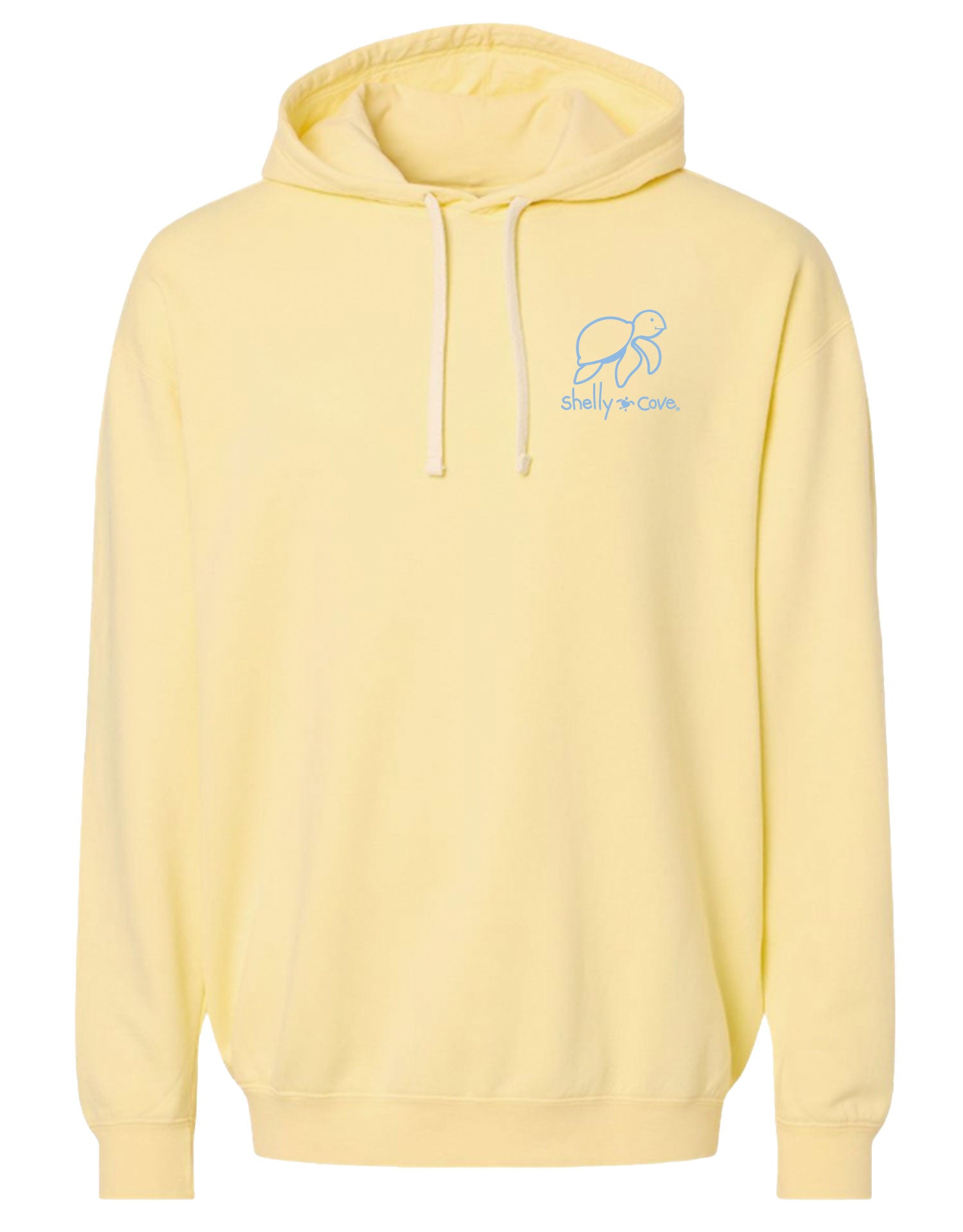 SHELLY COVE GOOD THINGS TAKE TIME TURTLE, ADULT HOODIE