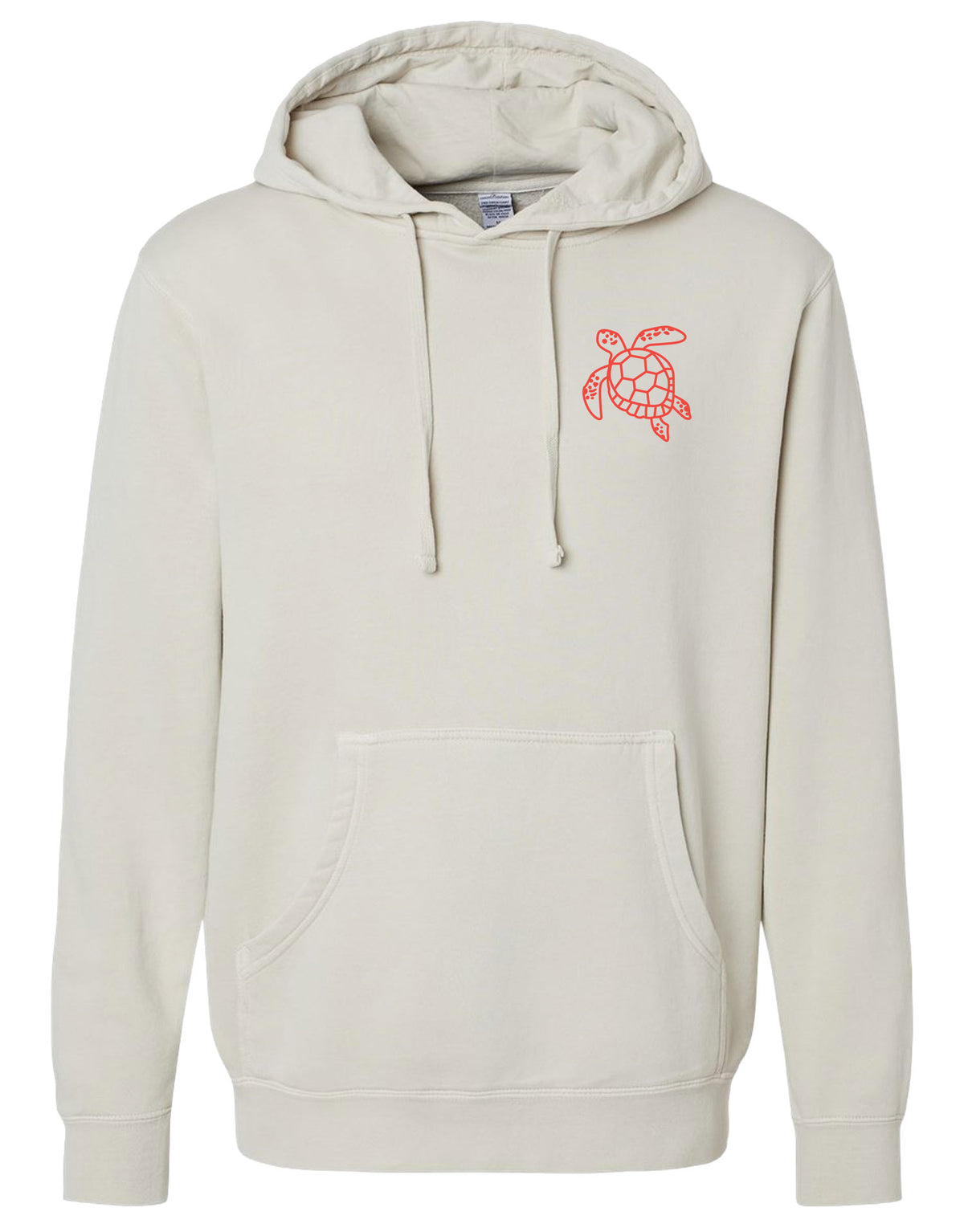 SHELLY COVE HAWKSBILL SEA TURTLE, ADULT HOODIE