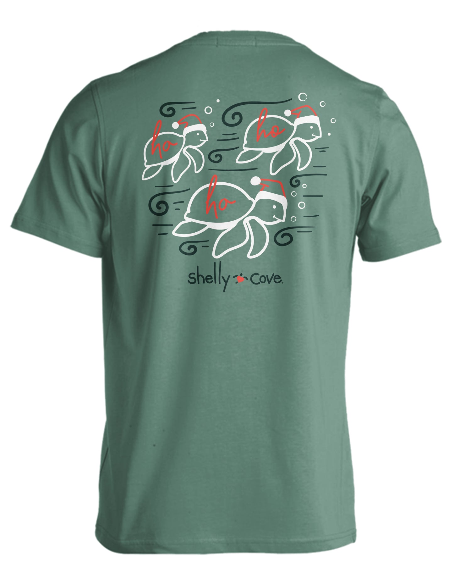 HO HO HO TURTLES COMFORT COLORS TEE