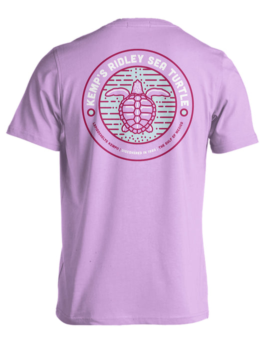 SHELLY COVE KEMP'S RIDLEY SEA TURTLE, COMFORT COLORS TEE