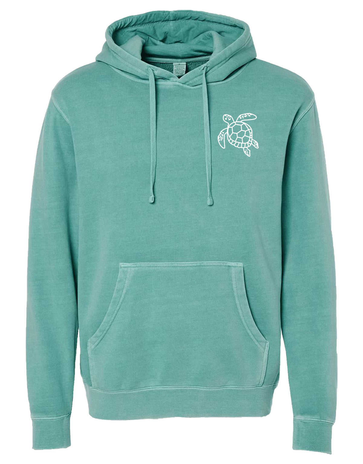 LEATHERBACK SEA TURTLE, ADULT HOODIE