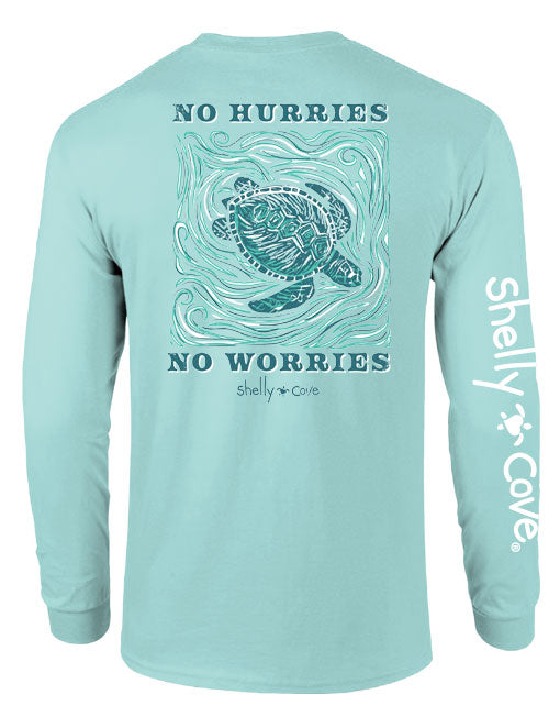 NO HURRIES, NO WORRIES TURTLE, ADULT LS