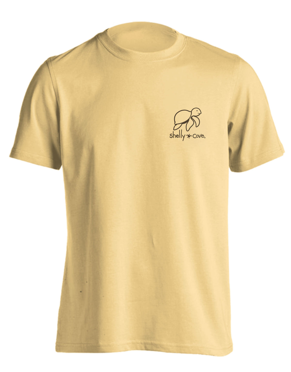 SHELLY COVE PUMPKIN RIBBON TURTLE COMFORT COLORS TEE