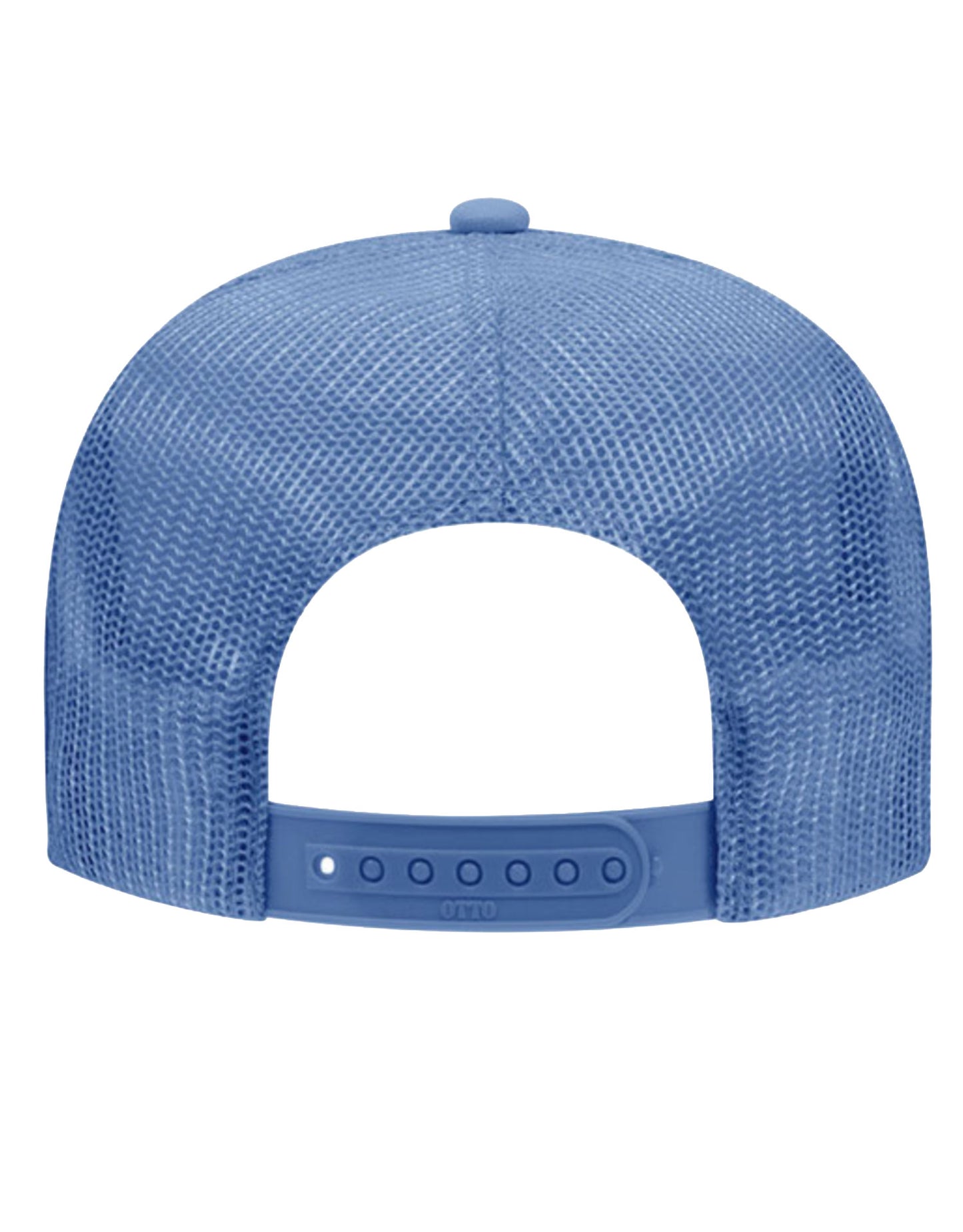 RESPECT THE LOCALS TRUCKER HAT, COLUMBIA BLUE