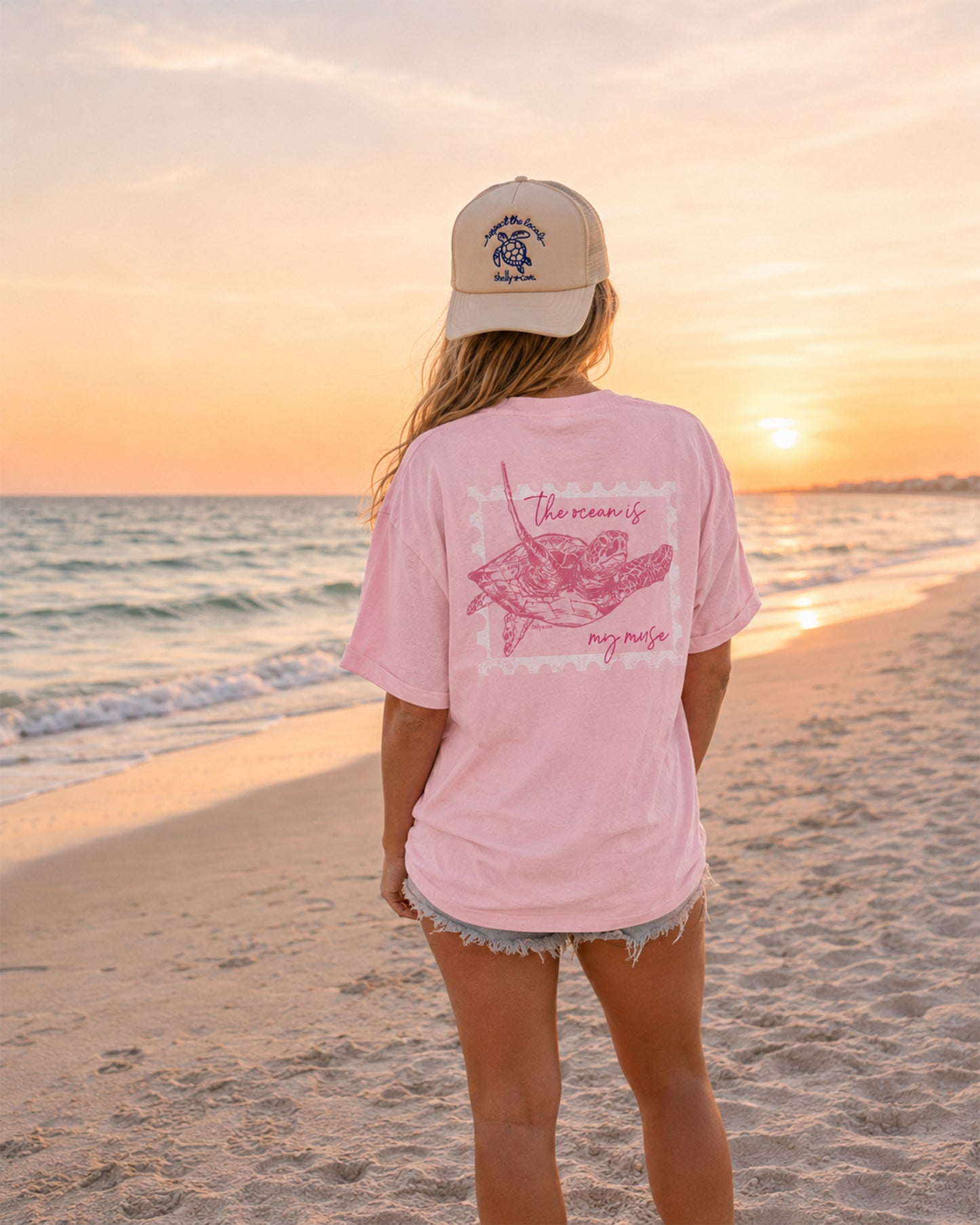 RESPECT THE LOCALS TRUCKER HAT, TAN
