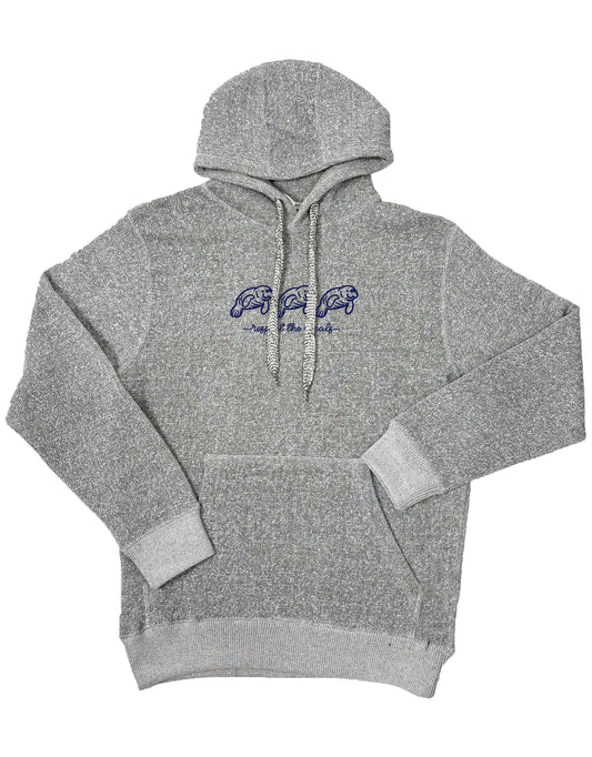SHELLY COVE RESPECT THE LOCALS MANATEE, NANTUCKET HOODIE