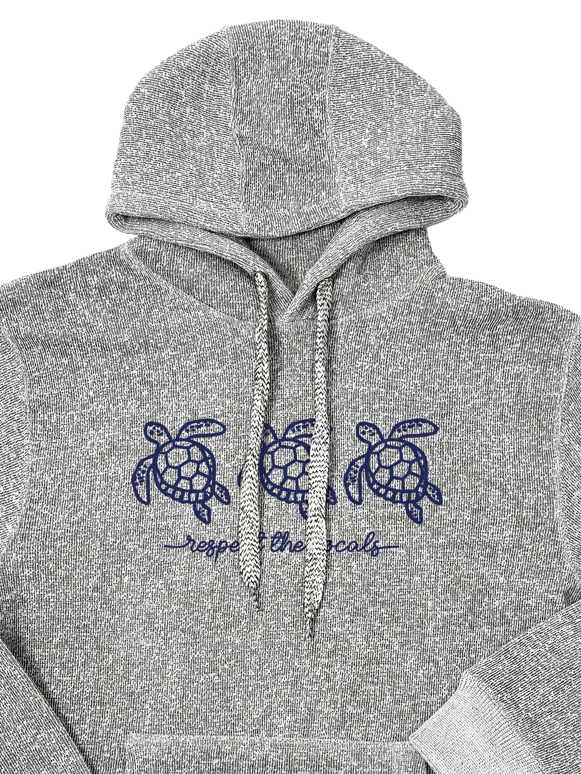 SHELLY COVE RESPECT THE LOCALS NANTUCKET FLEECE HOODIE
