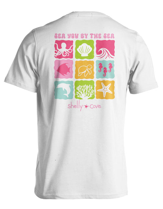 SEA YOU BY THE SEA COMFORT COLORS TEE