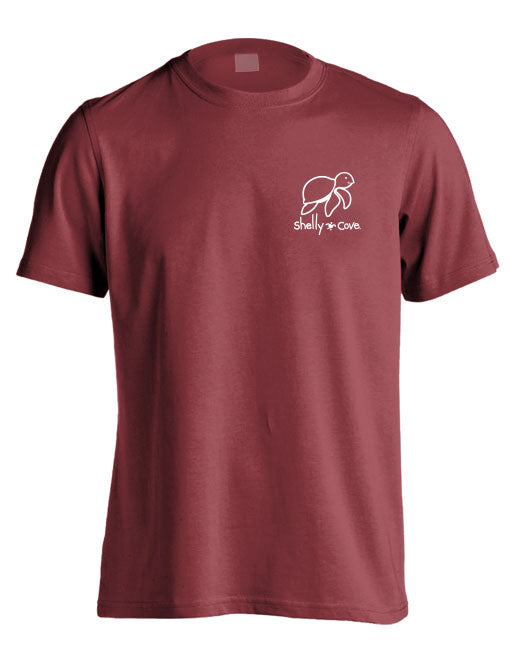 SEASIDE CHRISTMAS TURTLE COMFORT COLORS TEE