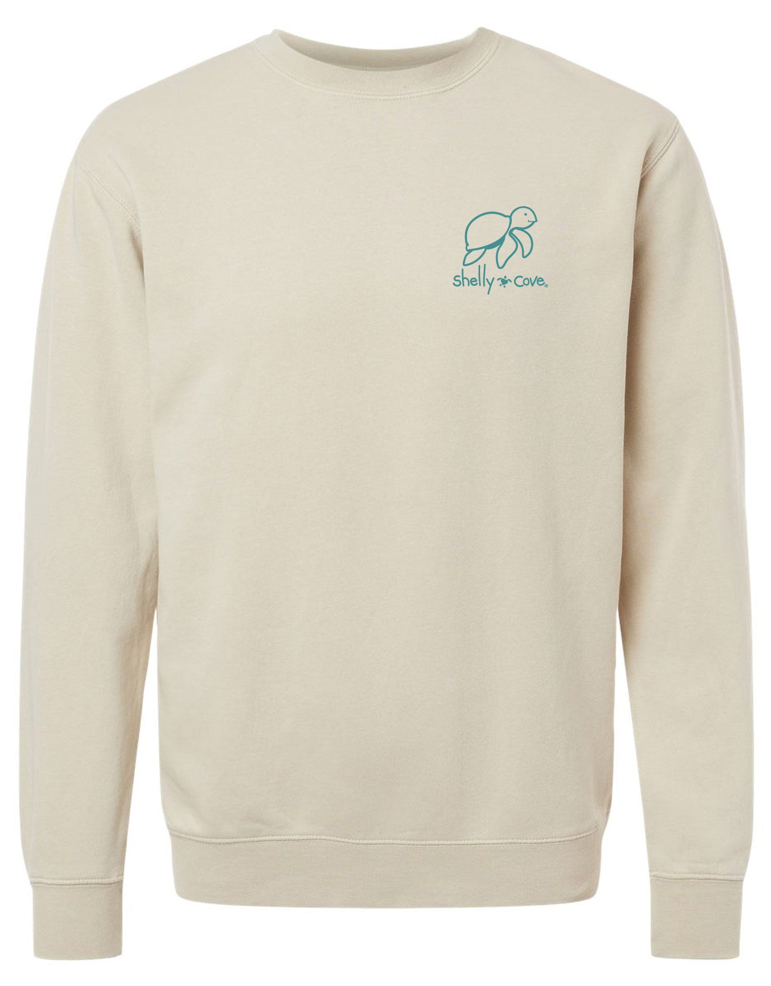 SHELLY COVE SIDE BY SIDE TURTLES, ADULT SWEATSHIRT