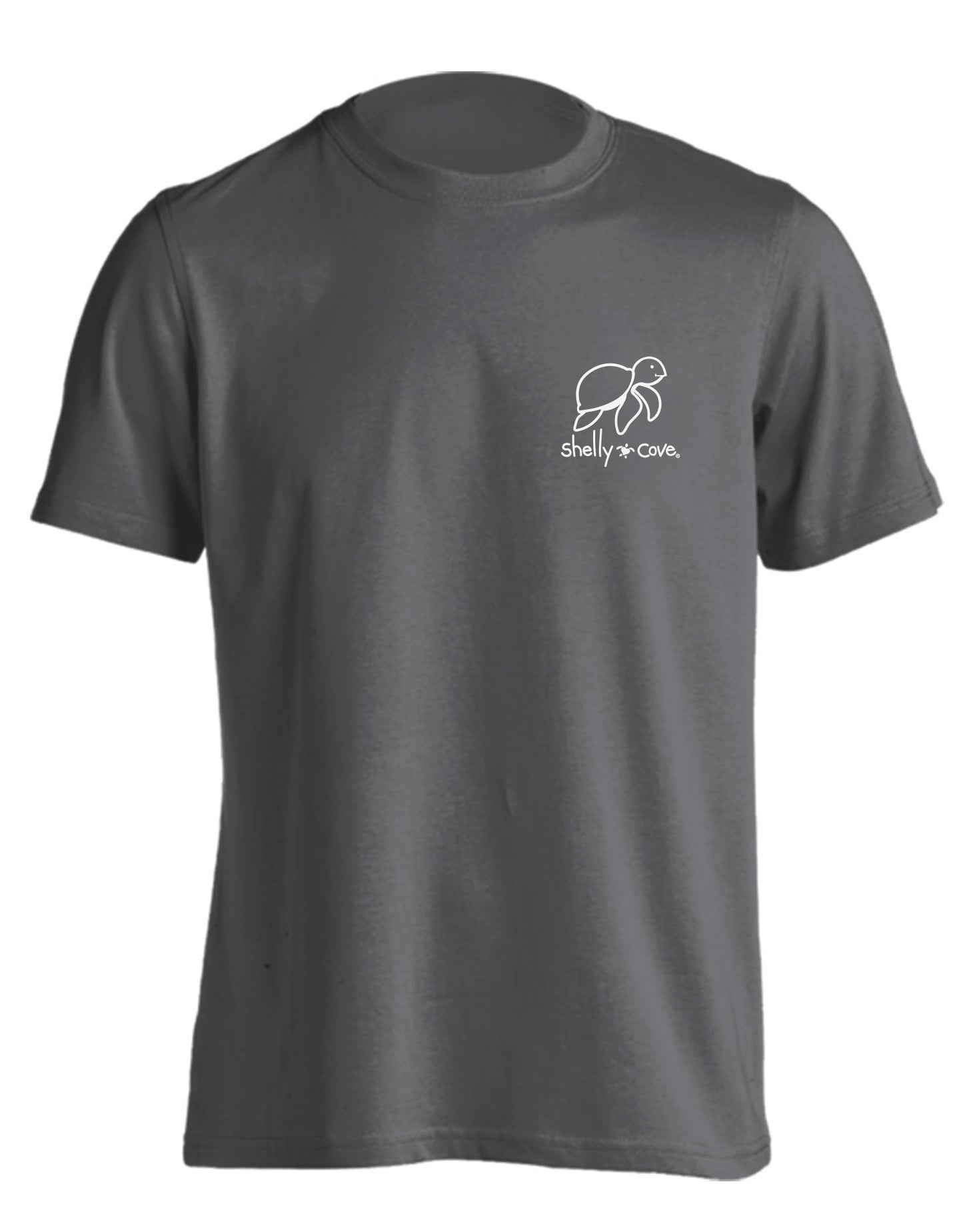 SKELETON PATTERN TURTLE COMFORT COLORS TEE