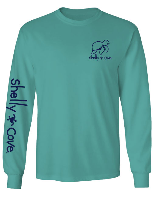 SOUTH CAROLINA TURTLES, ADULT LS COMFORT COLORS TEE (PRINTED TO ORDER)