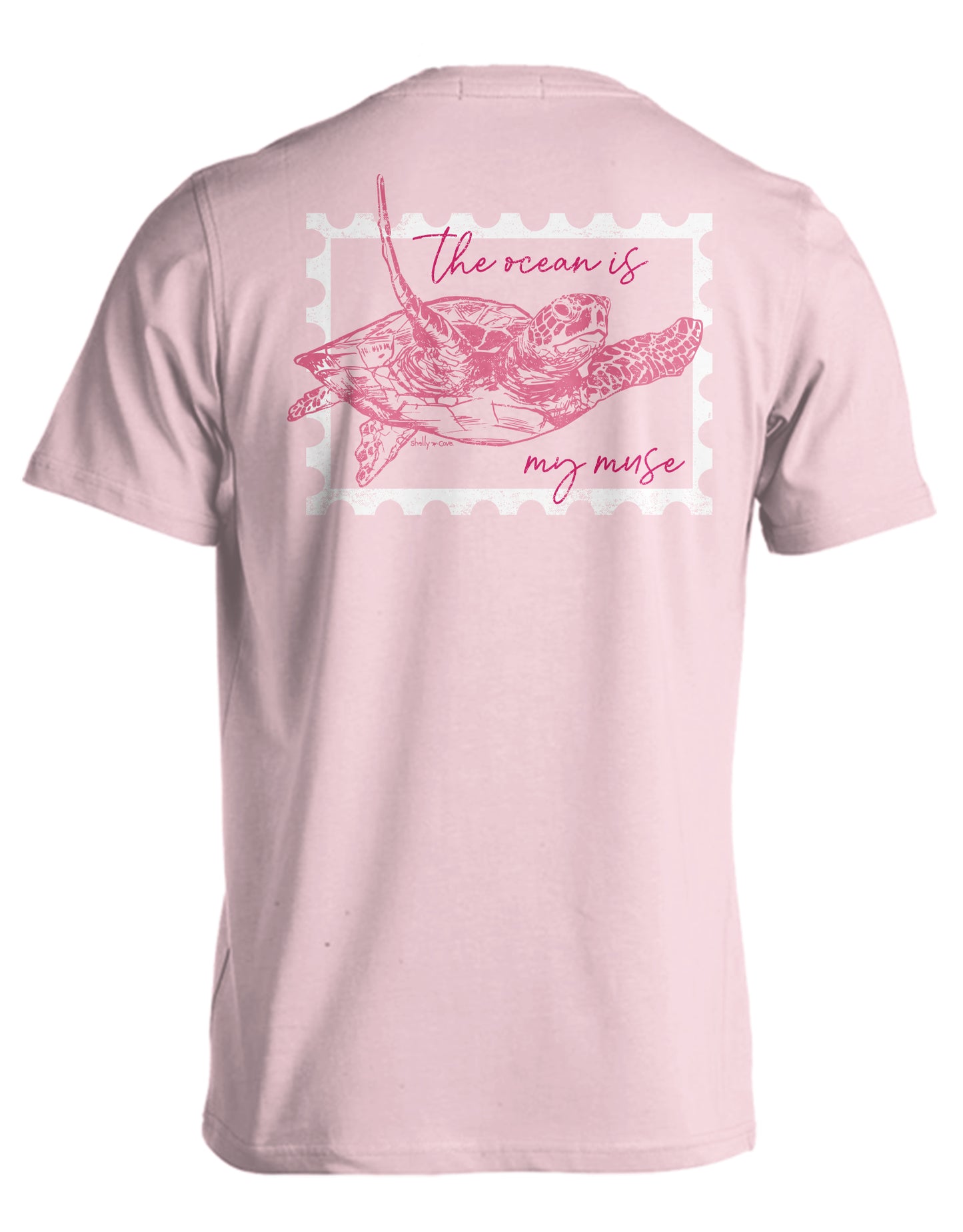 THE OCEAN IS MY MUSE COMFORT COLORS TEE