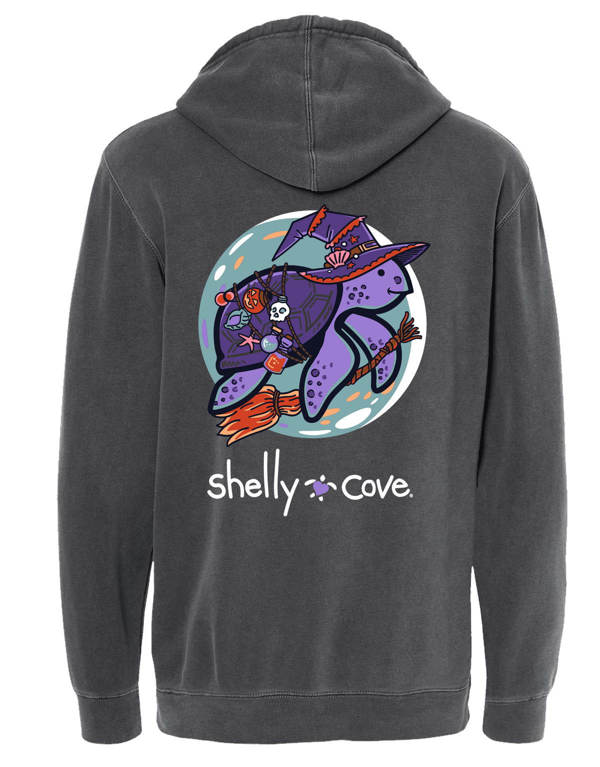 WITCH TURTLE, ADULT HOODIE