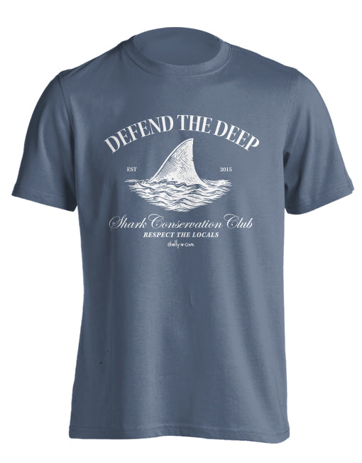 SHARK CONSERVATION CLUB COMFORT COLORS TEE